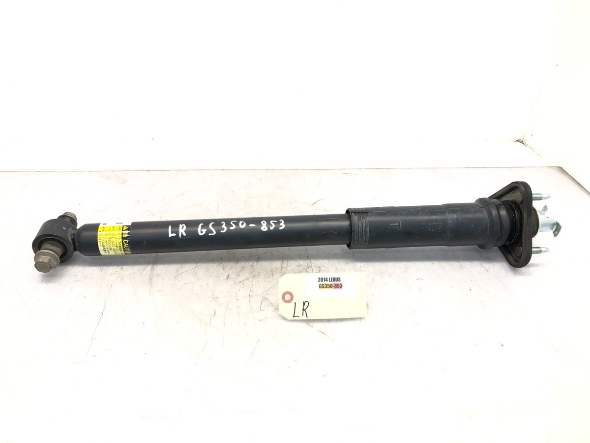#1568 LEXUS GS 純正スプリング 2013-2015 LEXUS GS350 F-SPORT RWD LEFT DRIVER REAR STRUT SHOCK