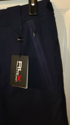 RLX RALPH LAUREN Waterproof Iron golf Pants French Navy brand new