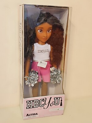 NEW Cheer Captain Alyssa HBCYOU 18  Doll & Accessories Curly Hair Purpose Toys