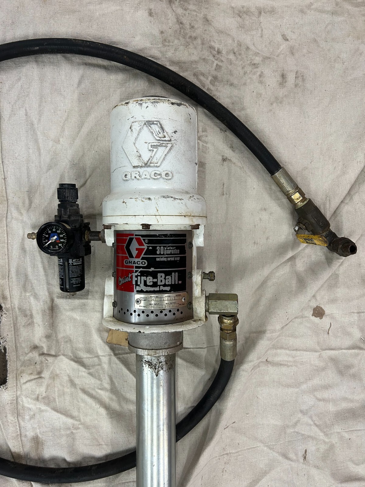 204254 Graco Fire-Ball; 300 5:1 Air-Powered Oil Pump ($800) | eBay
