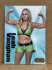Leah Vaughan 2017 Stardom Wrestling Rookie #86 SP RC su 1 y única tarjeta jamás hecha