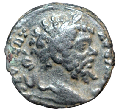 SEPTIMIUS SEVERUS, AD 193-211, BI DENARIUS, (a890)