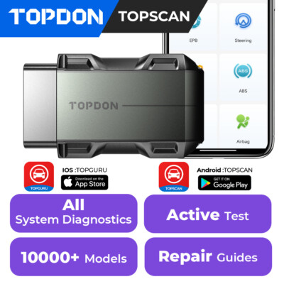 2025 TOPDON TopScan Full System OBD2 Scanner Diagnostic Tool For vehicle