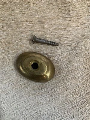 CVA Brass Pistol Butt Cap with Screw