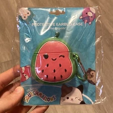Squishmallow Wanda Watermelon AirPod Case Generation 1 and 2 & HTF! NEW Release
