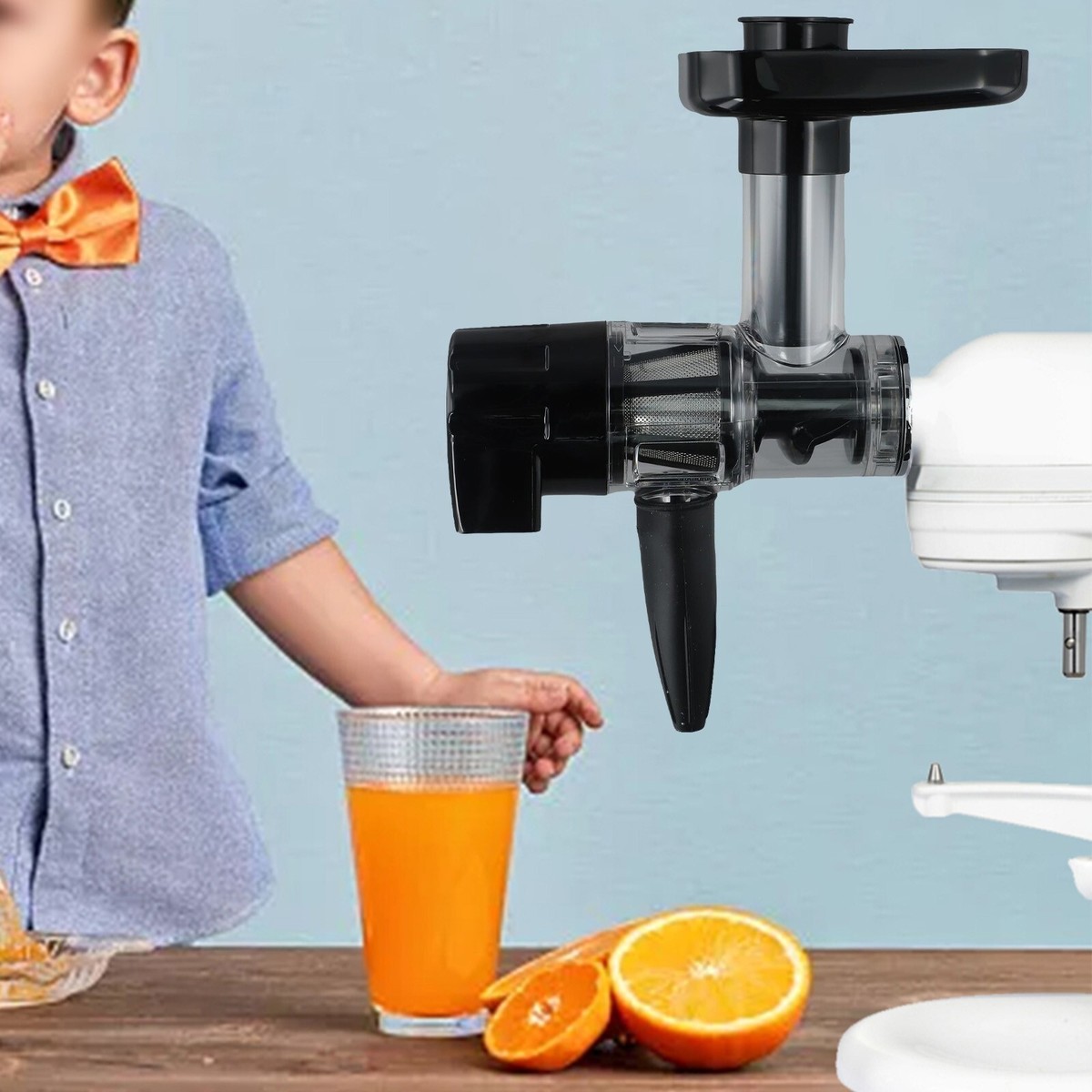 Masticating Juicer Attachment For KitchenAid Stand Mixer – Cold Press Juicer With Dual Feed Chute, 30% More Juice Yield