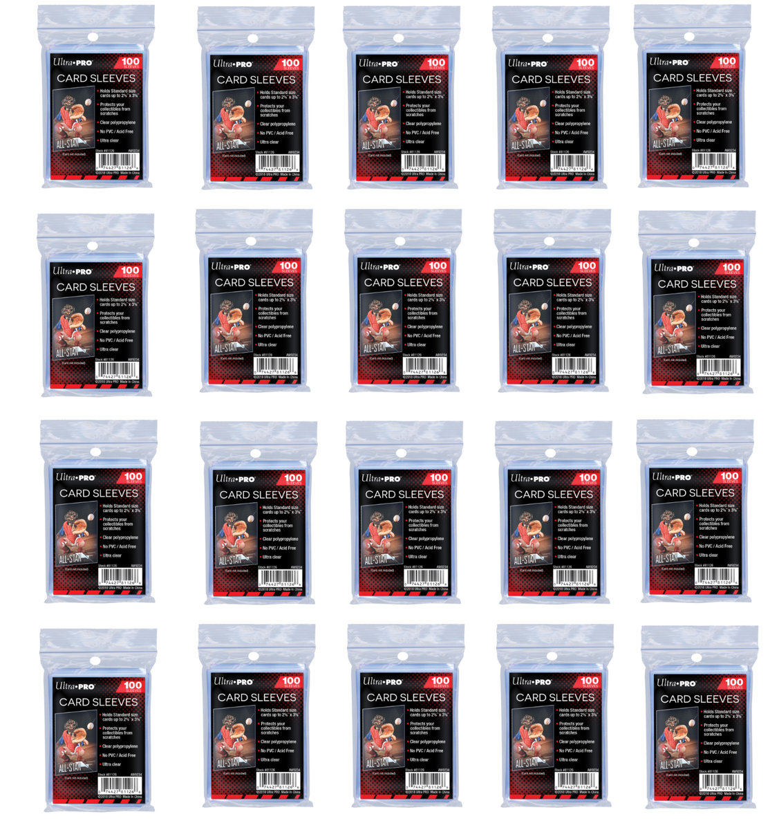 ultra pro clear card sleeves for standard trading cards Amazon.com: Ultra PRO