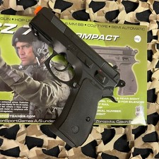 NEW ASG CZ75D Compact CO2 Non Blow Back Airsoft Pistol - Black (50064)