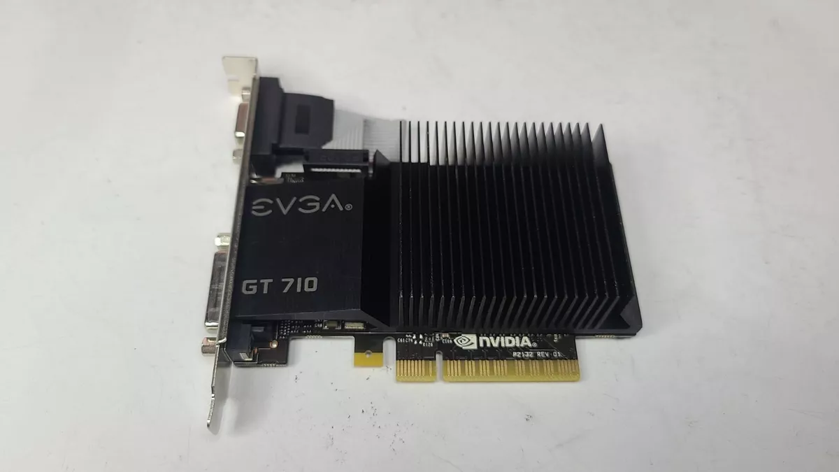 Refurbished: EVGA GeForce GT 710 DirectX 12 01G-P3-2710-RX 1GB 64