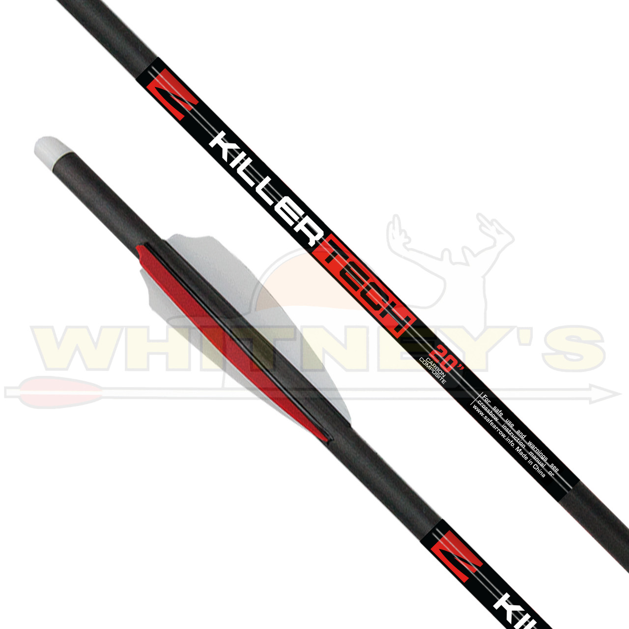 Killer Instinct KillerTech Crossbow Bolts - 20" - 6pk - 1055-6
