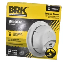 BRK First Alert 9120BFF SMI100-AC Smoke Detector Alarm w Battery Backup