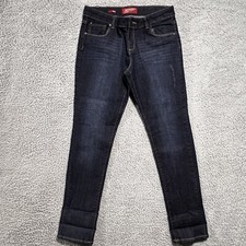 Arizona Jean Co Jeans Girls Size 16 1/2 Plus Skinny Adjustable Waist Denim