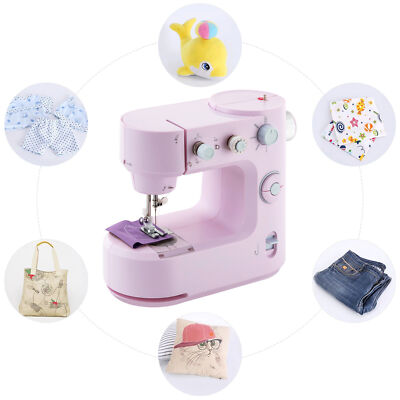2.8 Lbs Mini Portable Electric Tailor Stitch Household Hand-held Sewing Machine