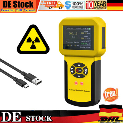 LCD Geigerzähler Röntgen Radiation Nuklearer Strahlungs Detektor Dosimeter x β γ