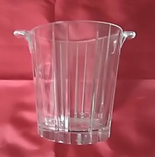 VINTAGE GRANDE SECCHIELLO PORTAGHIACCIO  ANNI 70  IN VETRO 