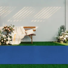 360GSM Blue Carpet Runner for Weddings, Events, & DIY Customization 3×33ft