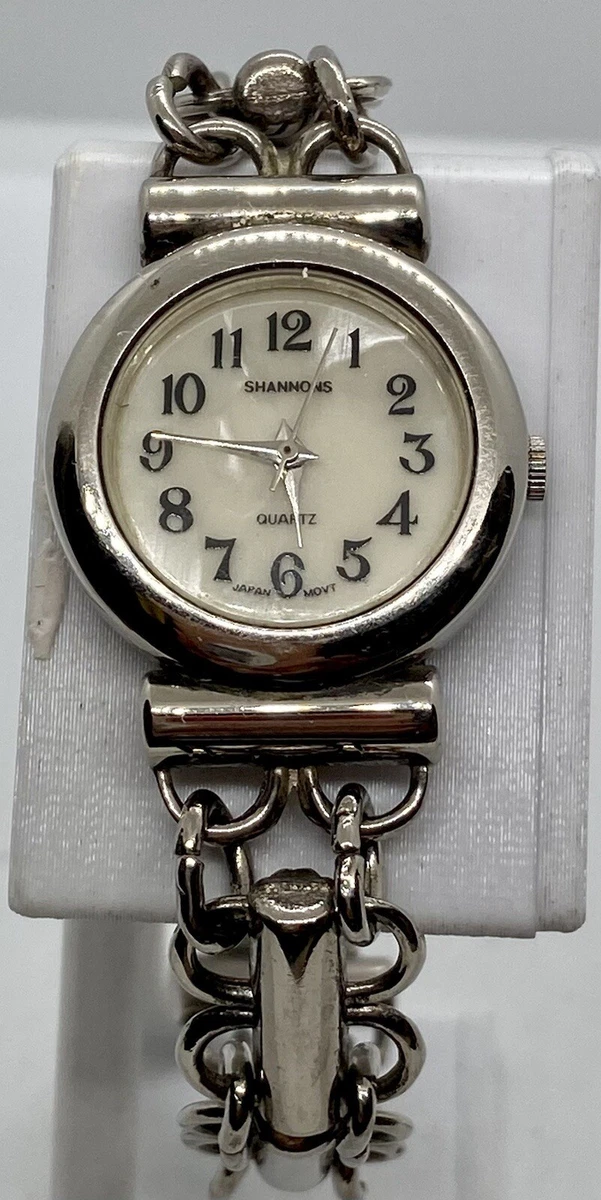 Ladies large silver watches sales