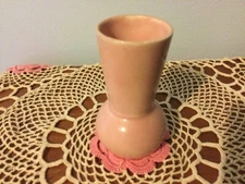 RARE Vintage Lu-Ray (Luray) Pastels Sharon Pink 3 3/4” Bud Vase 1941 ~ Art Deco