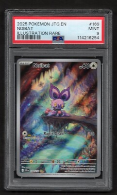 リコ　ニャオハ　psa9 PSA 9 NOIBAT JOURNEY TOGETHER #169 ILLUSTRATION RARE POKEMON JTG