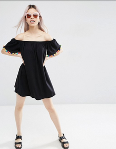 pom pom sundress
