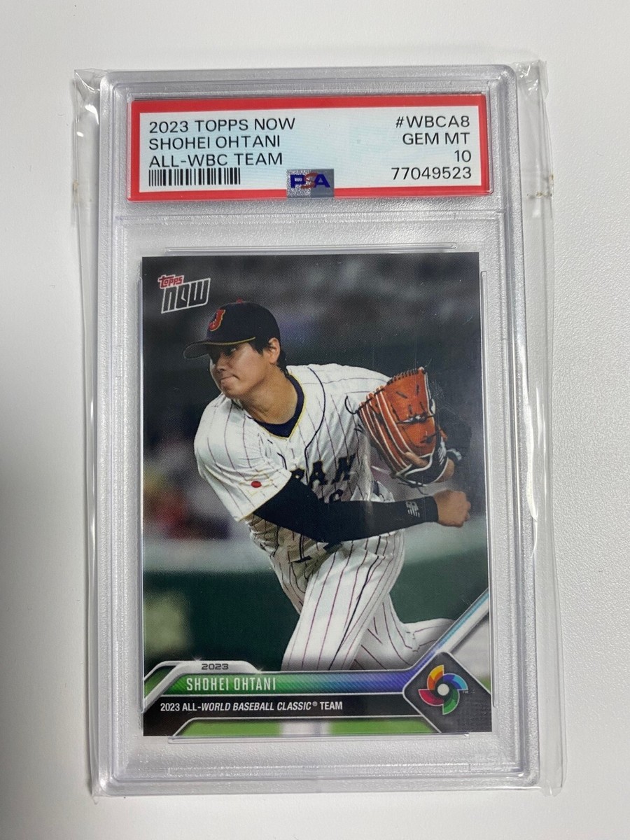 【PSA10】大谷翔平対トラウWBC決勝Topps now #WBC71 NO1 PSA10】大谷翔平対トラウWBC決勝Topps now #WBC71 NO1 PSA10】大谷翔平
