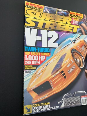Super Street Magazine April 2007 V12 Miss J Toyota SUPRA | eBay
