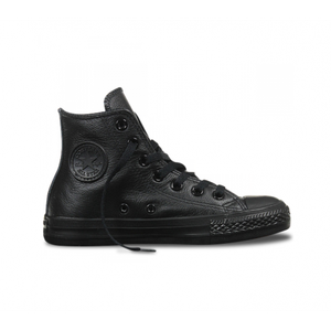 converse pelle nera uomo