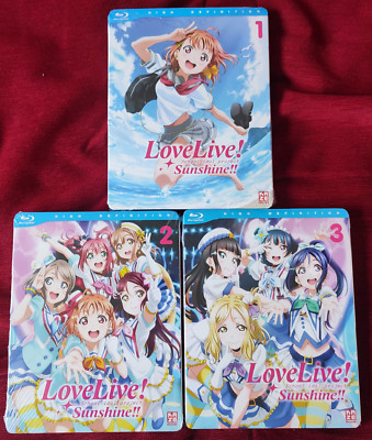 Love Live! Sunshine!! - Bundle Vol. 1-3 ( Blu-Ray ANIME Serie ) OVP