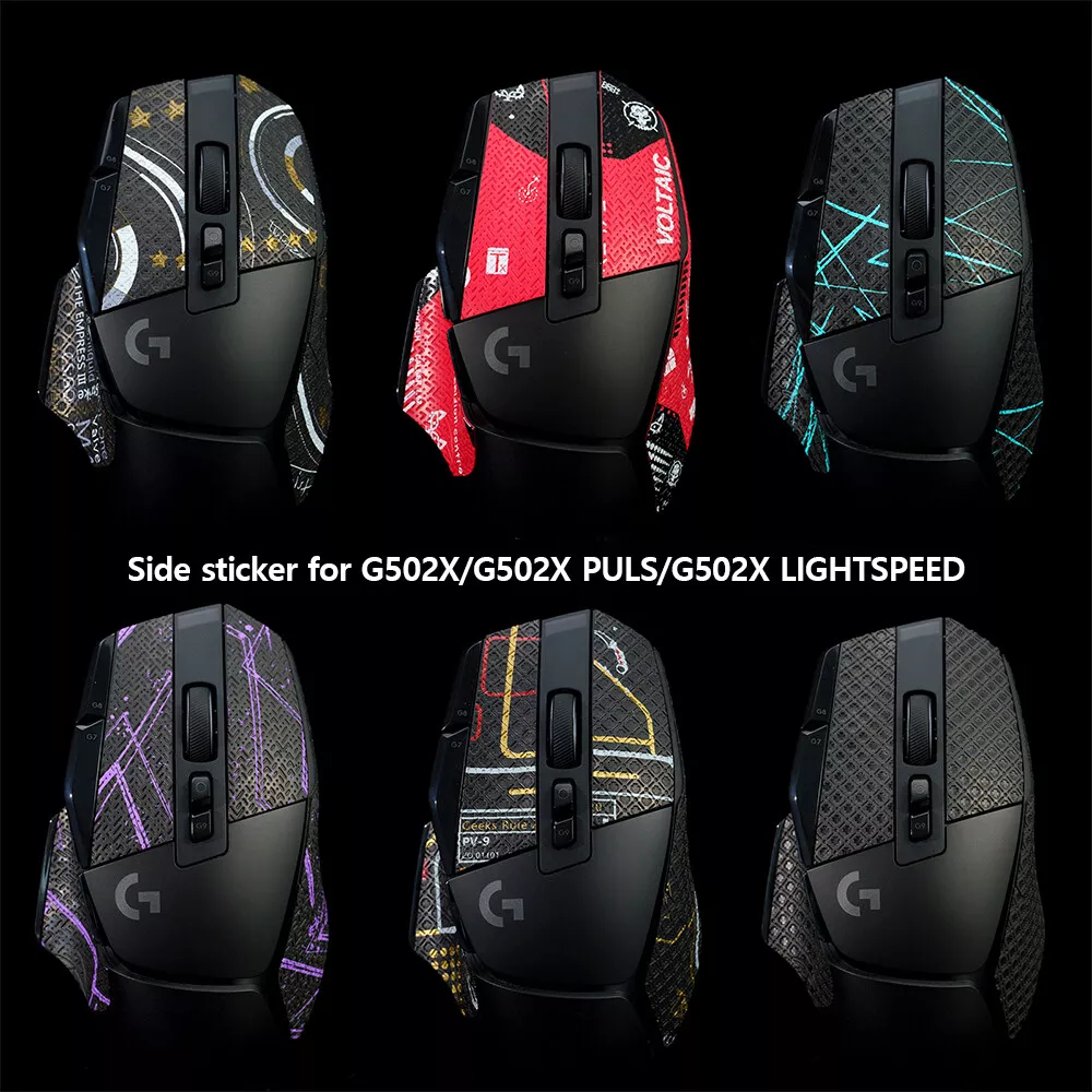 Mouse non-slip Grip Side sticker for Logitech G502X G502X PULS/LIGHTSPEED