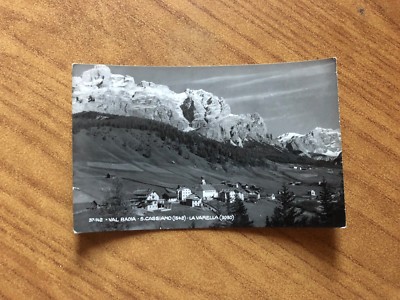 Cartolina Val Badia S. Cassiano La Varella Viaggiata 1951 Subalpina BB