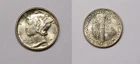 SILVER! SILVER! SILVER! 1944-P SILVER MERCURY DIME BLAZING GEM #547-43