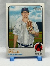Alec Mills 2022 Topps Heritage #263 - Chicago Cubs