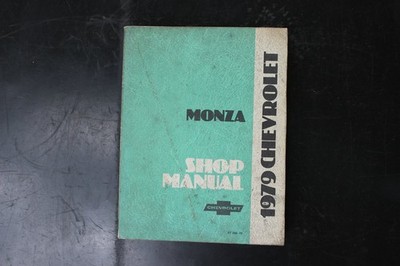 1979 Chevrolet Monza Shop Manual Service OEM GM