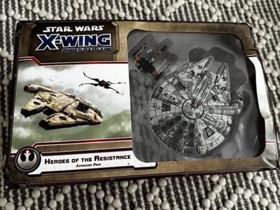 FFG Star Wars X-Wing Game Heroes of the Resistance Expansion Pack NM