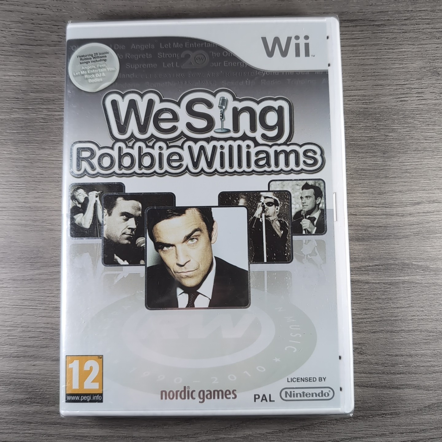 We Sing Robbie Williams Nintendo Wii  Game (2010) New/Sealed