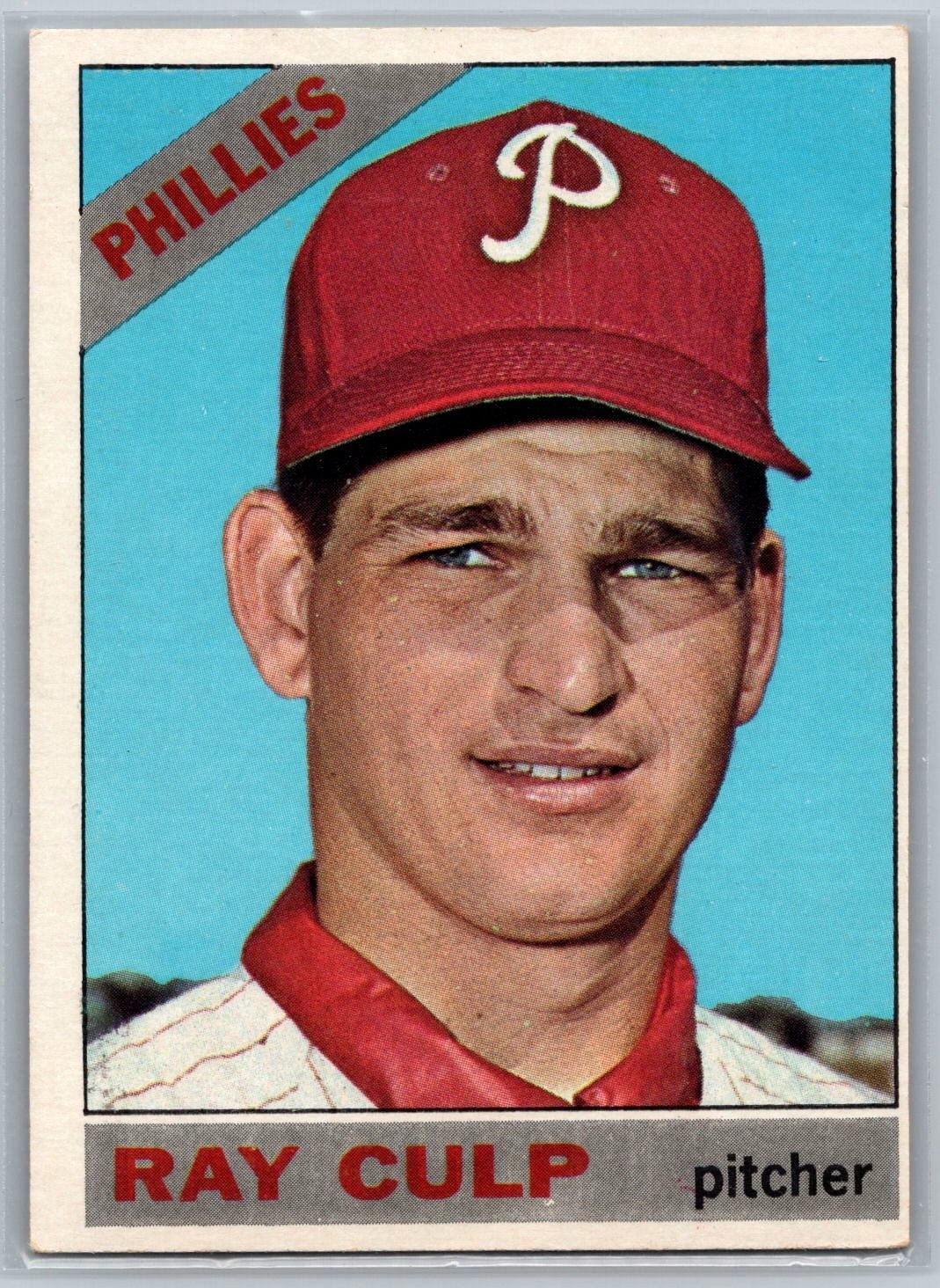 1966 Topps #4 Ray Culp VG Phillies