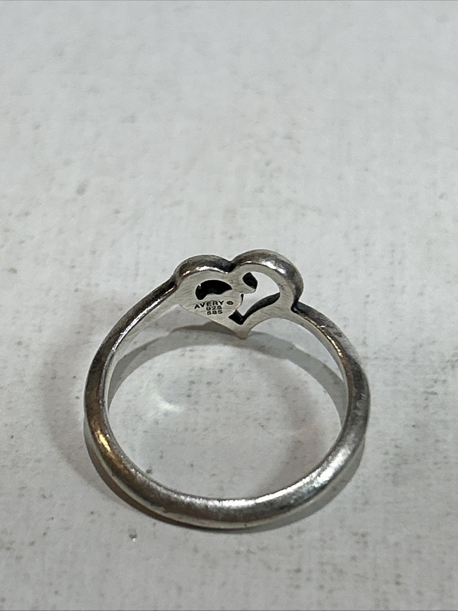 James Avery Joy Of My Heart Sterling Silver & 14K Yellow Gold Ring