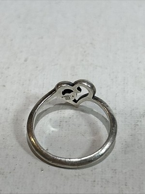 James Avery Joy Of My Heart Sterling Silver & 14K Yellow Gold Ring