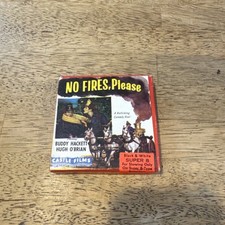 VTG Castle Films NO FIRES, Please 8mm Headline Edition No 1031 Hackett O'Brian