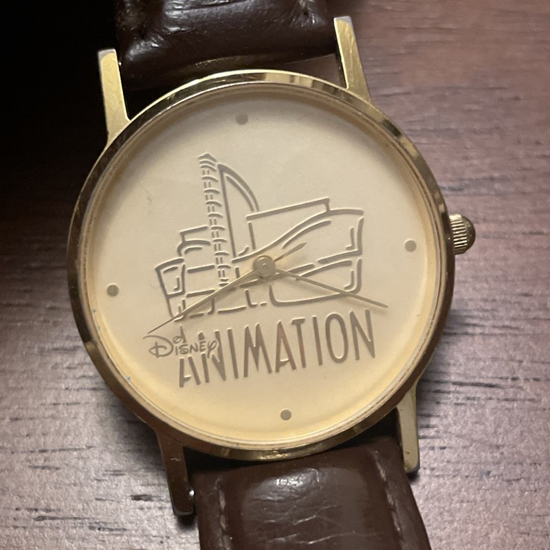 Disney California Adventure Animation Watch Rare Nice Quality
