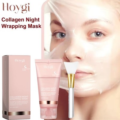 Korean Collagen Face Mask for Skin Tightening, Brightening & Hydration, 75g