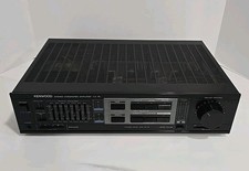1986 Kenwood KA-75 Integrated Stereo Amplifier Graphic EQ 80 Watts Per WORKS