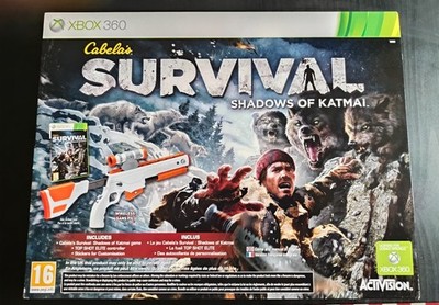 Cabela's Survival: Shadows of Katmai Xbox 360 (2011) Neu ungeöffnet rar