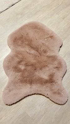 Carla (Hse) Fellteppich Imitat in rosa ca. 80x65 cm Marke: Edelzeit