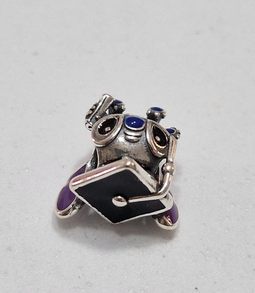 Ciondolo Charm Lilo E Stitch Laurea 2025Argento S925 ALE Per Bracciale - Immagine 4 di 4