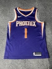 Nike Devin Booker Phoenix Suns Swingman Icon Jersey Mens Large Purple NBA Shirt