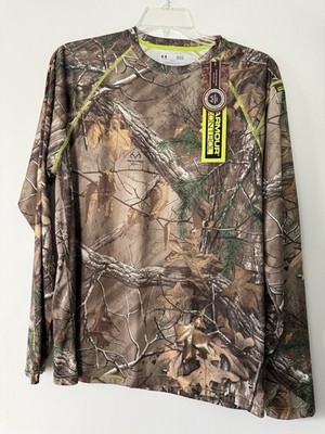 mens under armour loose fit t shirt  size large Realtree Xtra Green