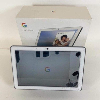Broken Google Nest Hub Max smart speaker GA00639-US Broken Screen