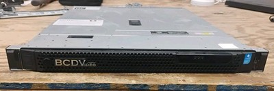 DELL EMC E57S Server OEMR R240 NVR w/ 3 4tb Hard Drives 8GB DDR4 XEON Quad Core