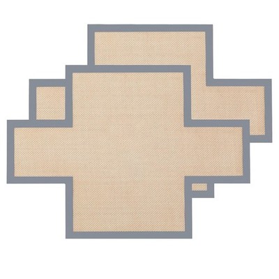2 Stück Backblechhüllen aus Silikon, antihaftbeschichtet und wiederverwendbar9394